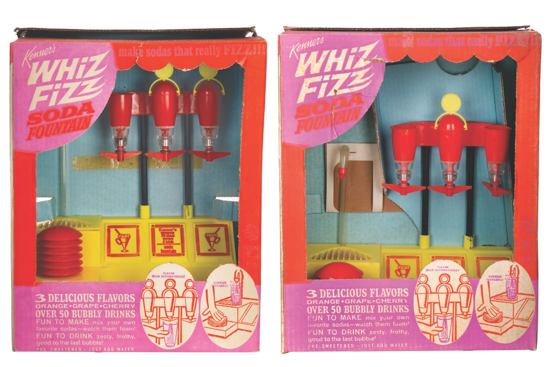 A Pair of Kenner's Whiz Fizz Soda Fountains. (1 of 8)