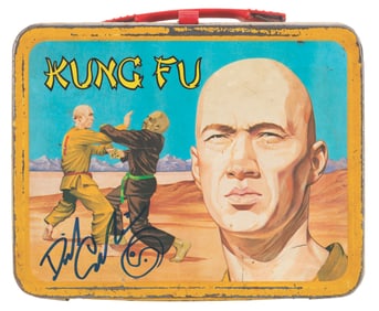 A David Carridine Signed "Kung-Fu" Lunchbox.