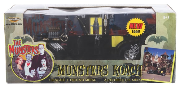 The Munsters Koach Scale Model in Box.