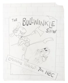 “The Bullwinkle Show" Premiere Advertisement Concept Art.