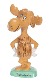 An Early Bullwinkle Ceramic Figurine.
