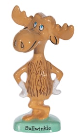 A Bullwinkle Ceramic Figurine with Gift Box.