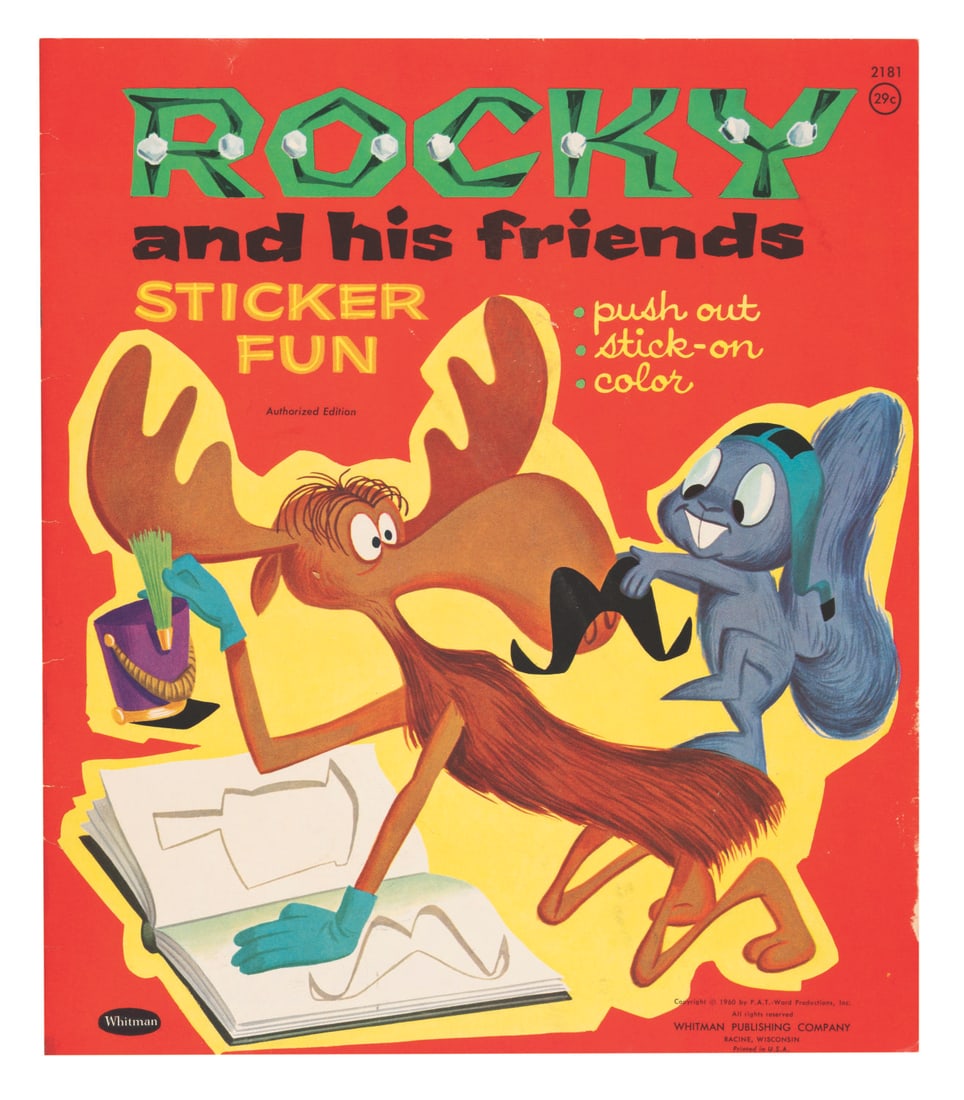 A Rocky and His Friends Sticker Fun Book. (1 of 6)