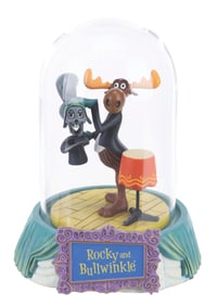 A “Rocky and Bullwinkle" Magic Hat Sculpture.