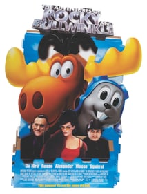 An “Adventures of Rocky and Bullwinkle" Theater Display.
