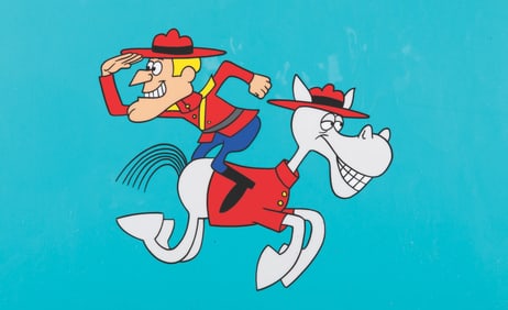 A Dudley Do-Right Original Presentation Cel.