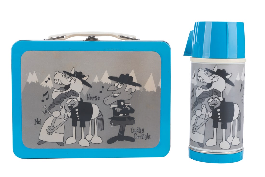 A Prototype “Dudley Do-Right" Lunchbox and Thermos. (1 of 7)