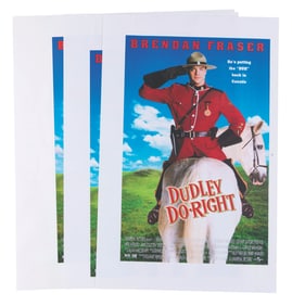 Three “Dudley Do-Right" Poster Tests.