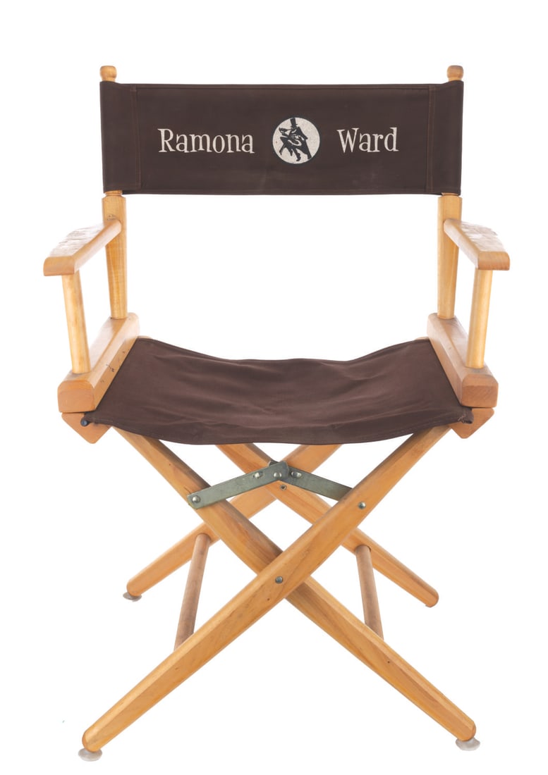 A Ramona Ward "Dudley Do-Right" Director's Chair. (1 of 6)