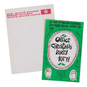 A Jay Ward Productions Office Christmas Party Kit.