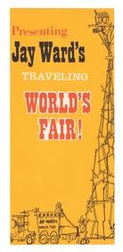 A Jay Ward’s Traveling World's Fair Brochure.