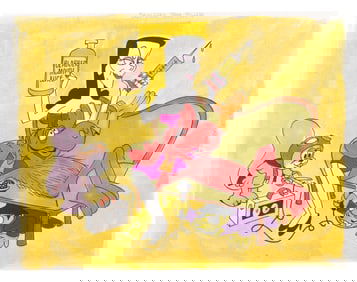 The Original Artwork for the “Blabber Mouth" Limited Edition Cel.