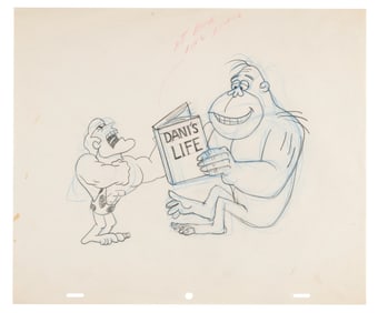 A Concept Drawing from "George of the Jungle."