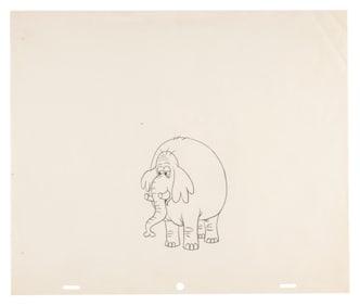 A Shep “George of the Jungle" Concept Drawing.