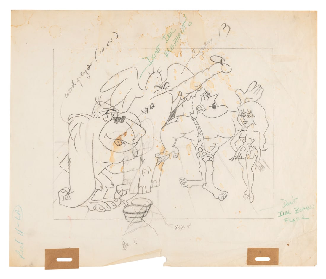 A "George of the Jungle" Layout Drawing. (1 of 1)