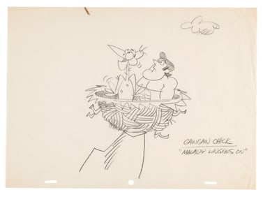 A Layout Drawing from "George of the Jungle."