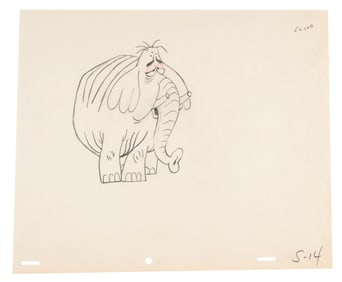 A "George of the Jungle" Shep Production Drawing.