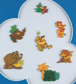 A “George of the Jungle" Premiere Pin Set.