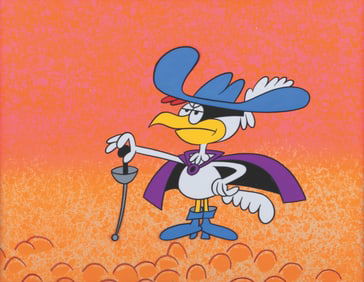 A Super Chicken Publicity Cel.