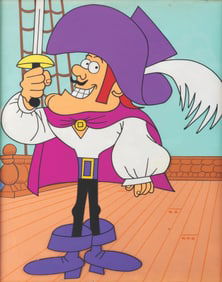 A "Captain Cutlass" Presentation Cel.