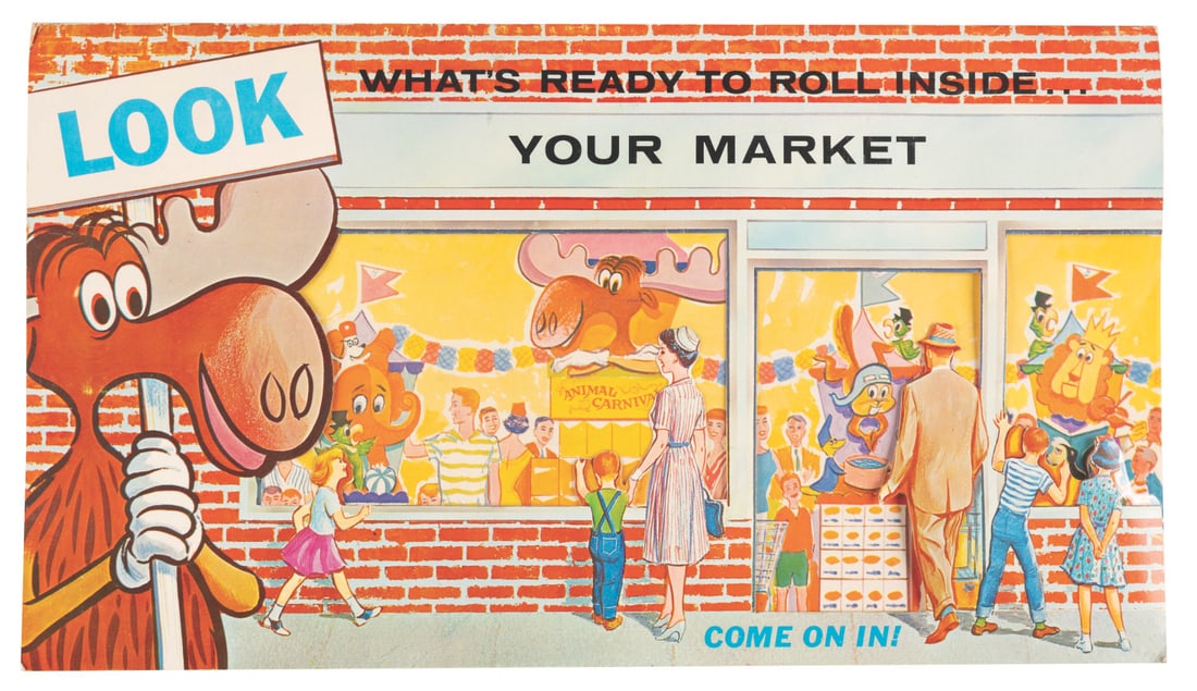 An “Animal Carnival" Cereal Marketing Kit. (1 of 9)