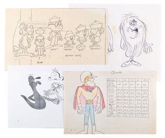 A Jay Ward Cereal Commercial Production Collection.