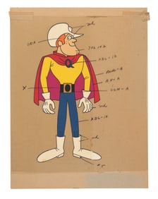 A Quake Cowboy Color Model Cel.