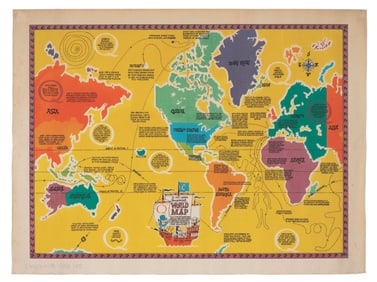 The Cap’n Crunch Imperial World Map.