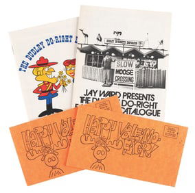 A Pair of Dudley Do-Right Emporium Catalogs and Mailers.