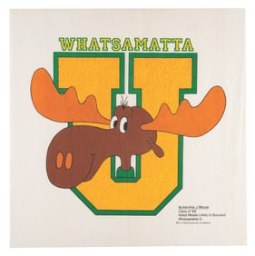 A "Whatsamatta U" Bullwinkle T-Shirt Transfer.