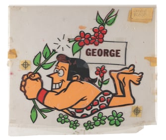 A "George of the Jungle" Multi-Layer Cel.
