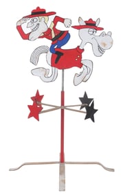 A Dudley Do-Right Weather Vane.