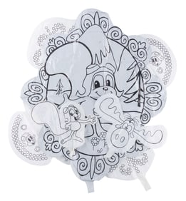 A Set of Prototype Rocky and Bullwinkle Balloons.