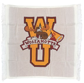 A Bullwinkle Wossamotta U. Blanket.