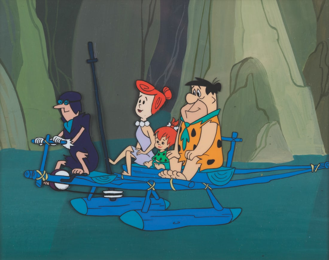 A Production Cel from "The Man Called Flintstone." (1 of 1)