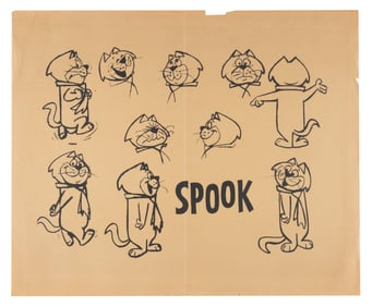 A Spook “Top Cat" Model Sheet.