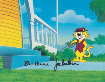 A Hanna-Barbera Signed Top Cat Original Production Cel.