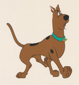 A Scooby-Doo Production Cel.