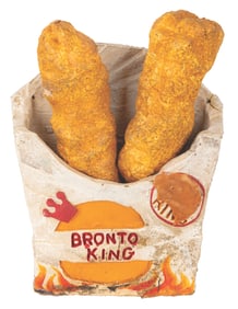 “Flintstones" Prop Bronto King Nuggets in Holder.