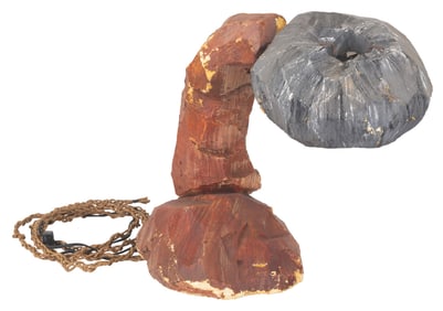 A Desk Lamp Prop from "The Flintstones in Viva Rock Vegas."