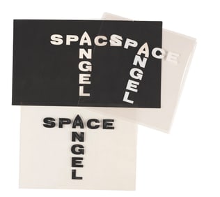 A “Space Angel" Multi-Layer Title Cel.