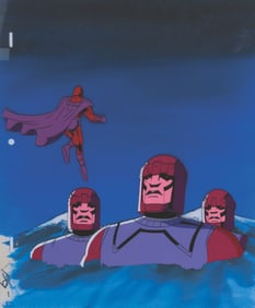 A Magneto “X-Men: The Animated Series" Production Cel.