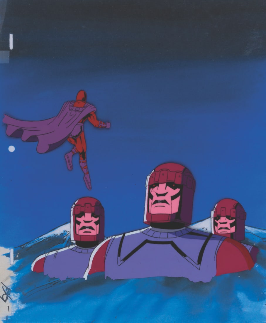 A Magneto “X-Men: The Animated Series" Production Cel. (1 of 5)