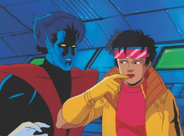 An “X-Men" Jubilee and Nightcrawler Production Cel.
