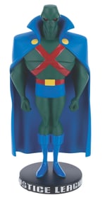 A Martian Manhunter “Justice League" Animated Series Maquette.