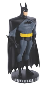 A Batman “Justice League" Animated Series Maquette.