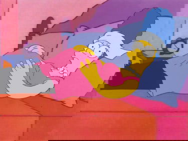 A Marge Simpson Production Cel.