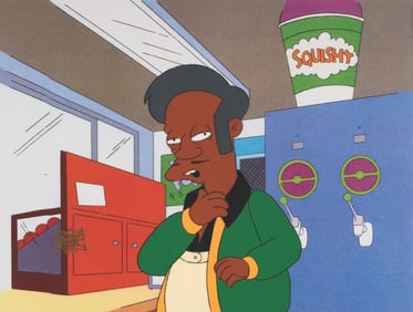 A “The Simpsons" Apu Cel.
