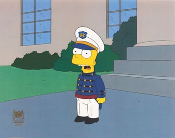 A “The Simpsons" Cadet Bart Cel.