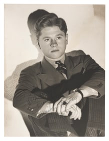 A Signed Mickey Rooney Photo.